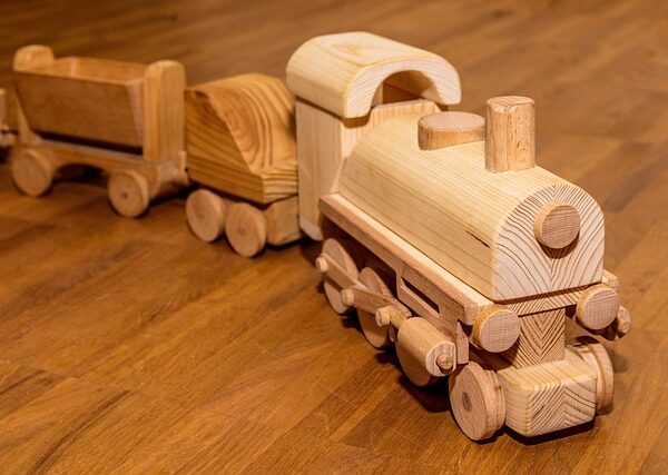 wooden railway